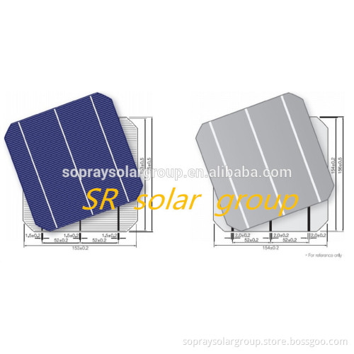 china cheap 130-160W high efficience mono solar panel